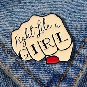 Feminist pin